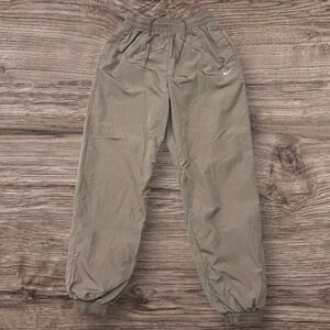 Nike Sportswear Essential Woven Track Pants Brown Olive XS Joggers DM6183-200